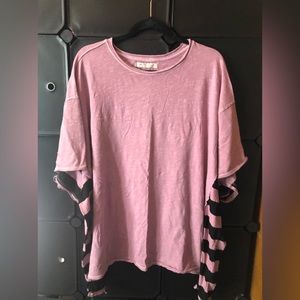 We the free oversized tunic tee